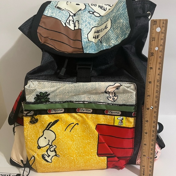 LeSportSac-PEANUTS/Snoopy Voyager Backpack - Picture 10 of 13